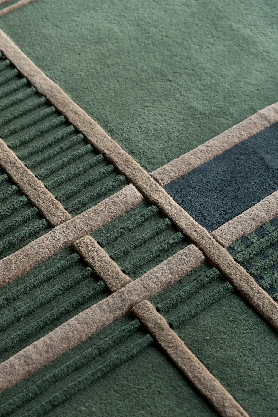 Cubist Echo Rug