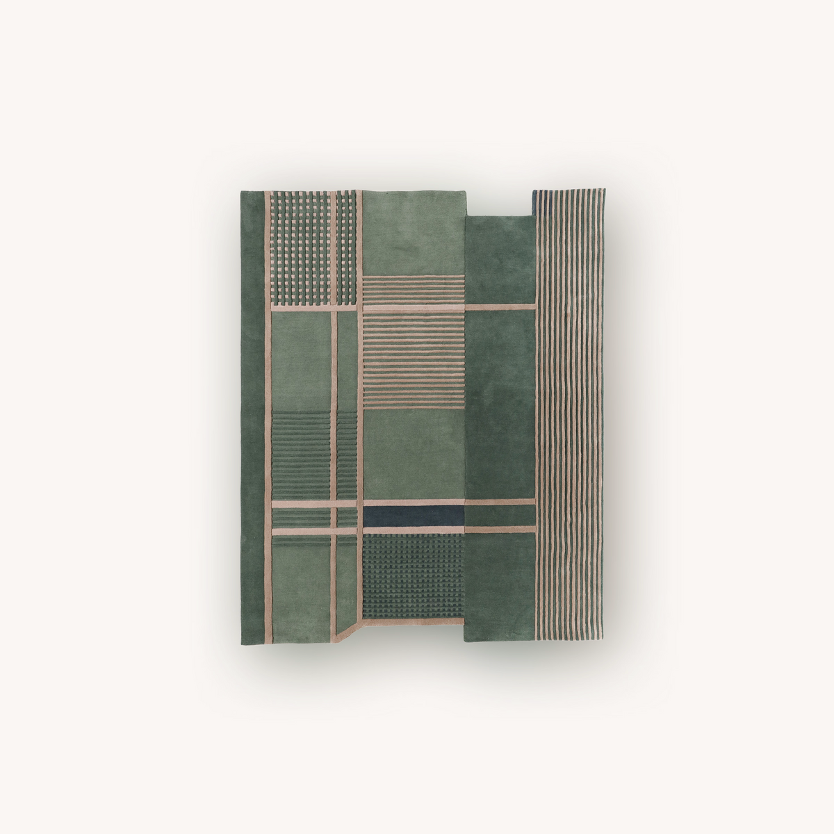Cubist Echo Rug