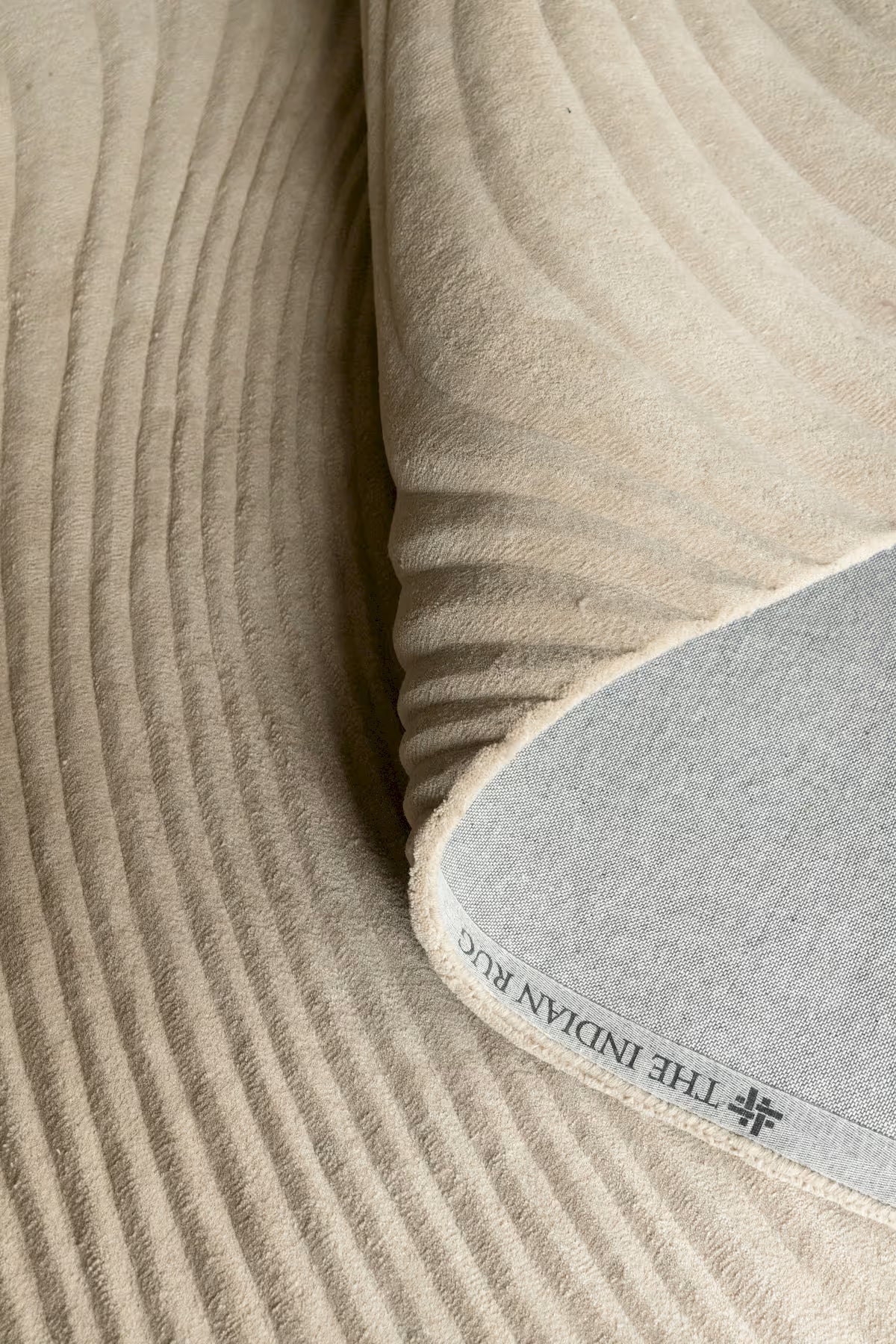 Dune Grey White Rug