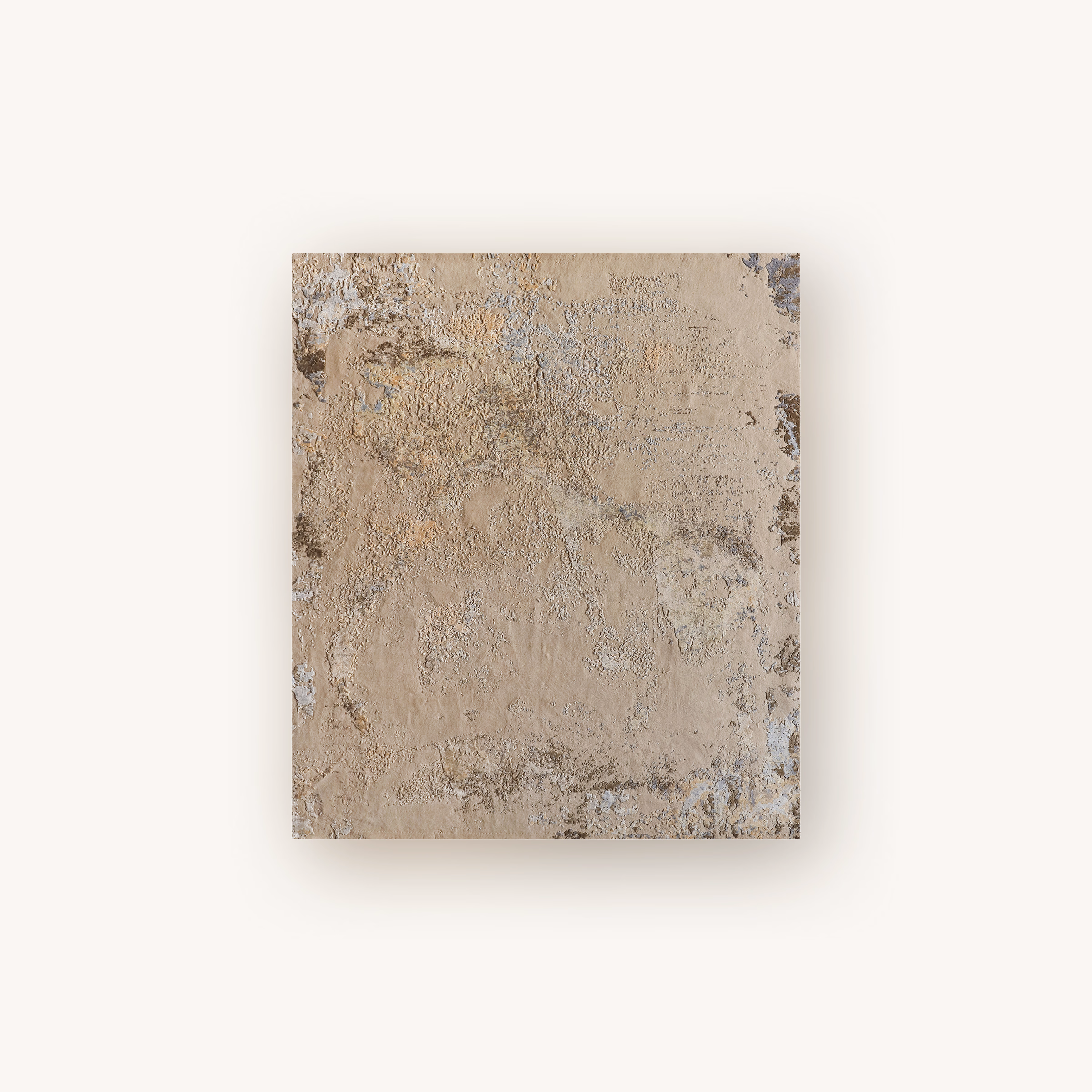 Modern wool rug in neutral tones for home decor