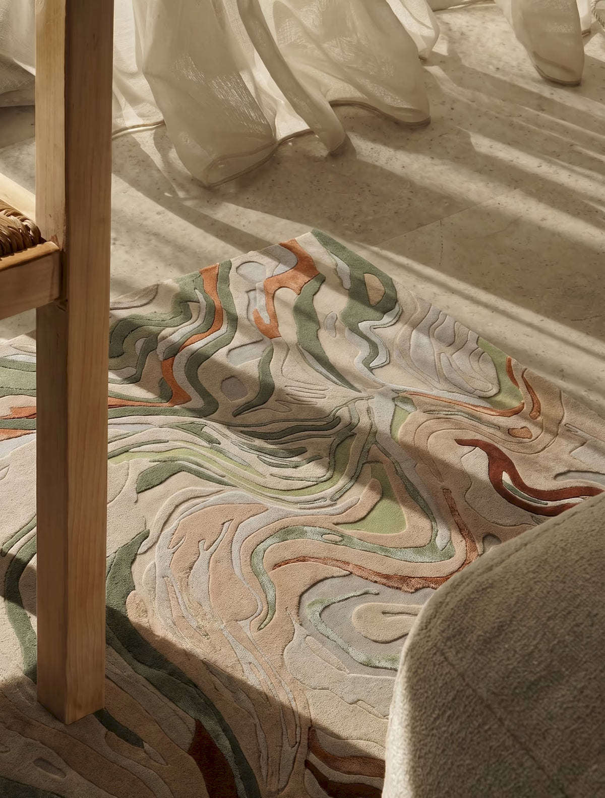 Prism Rust Rug