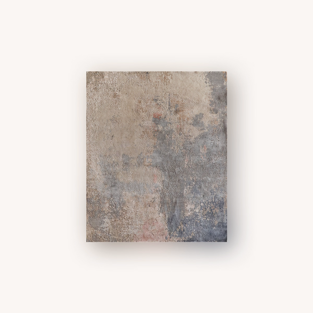 Sapphire Dust blue handmade wool and silk area rug