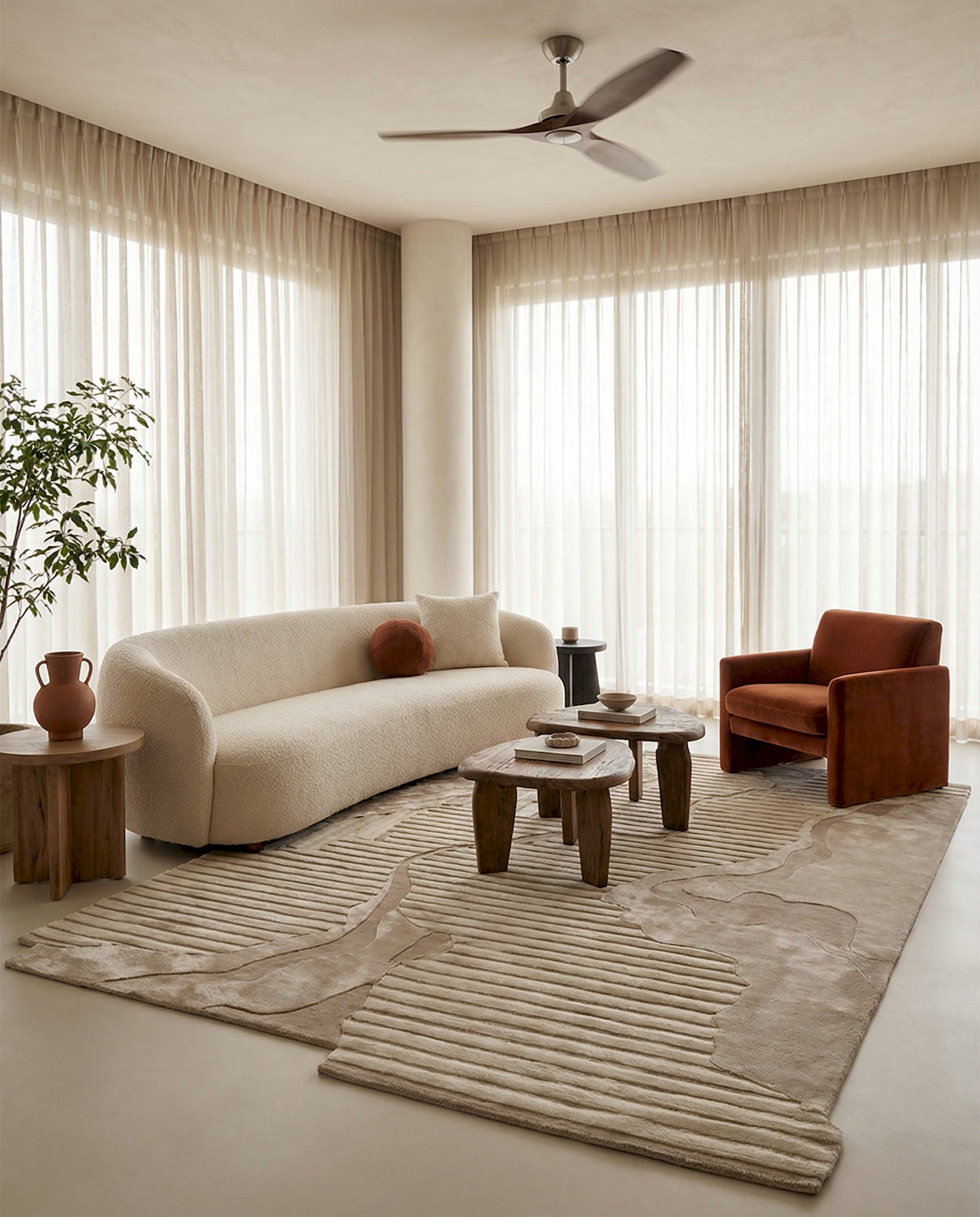 Tranquil Tides Rug For Living Room