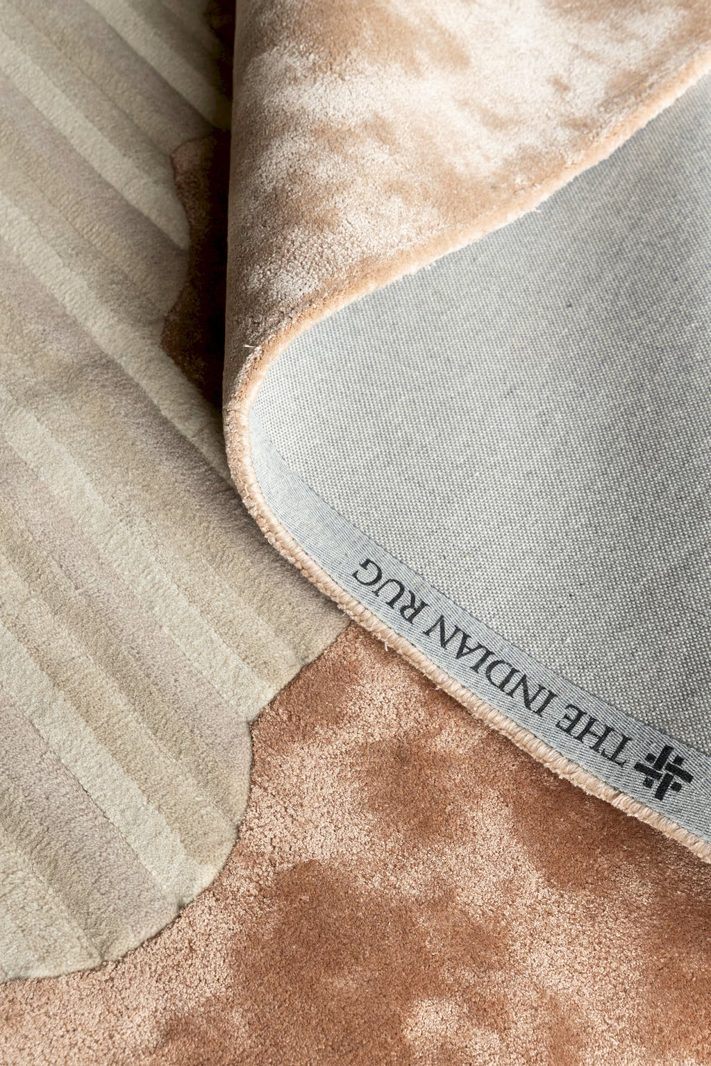 Tranquil Tides Rust Rug
