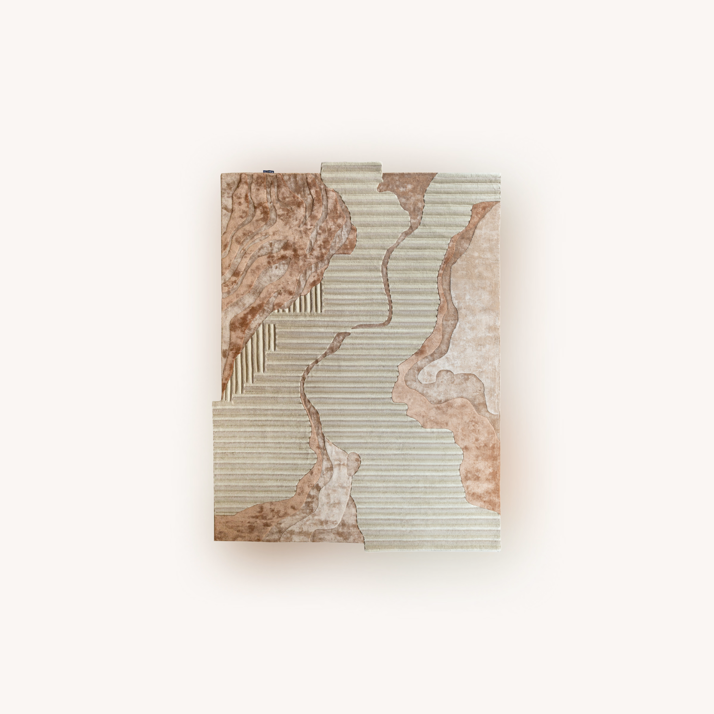 Tranquil Tides Rust Rug