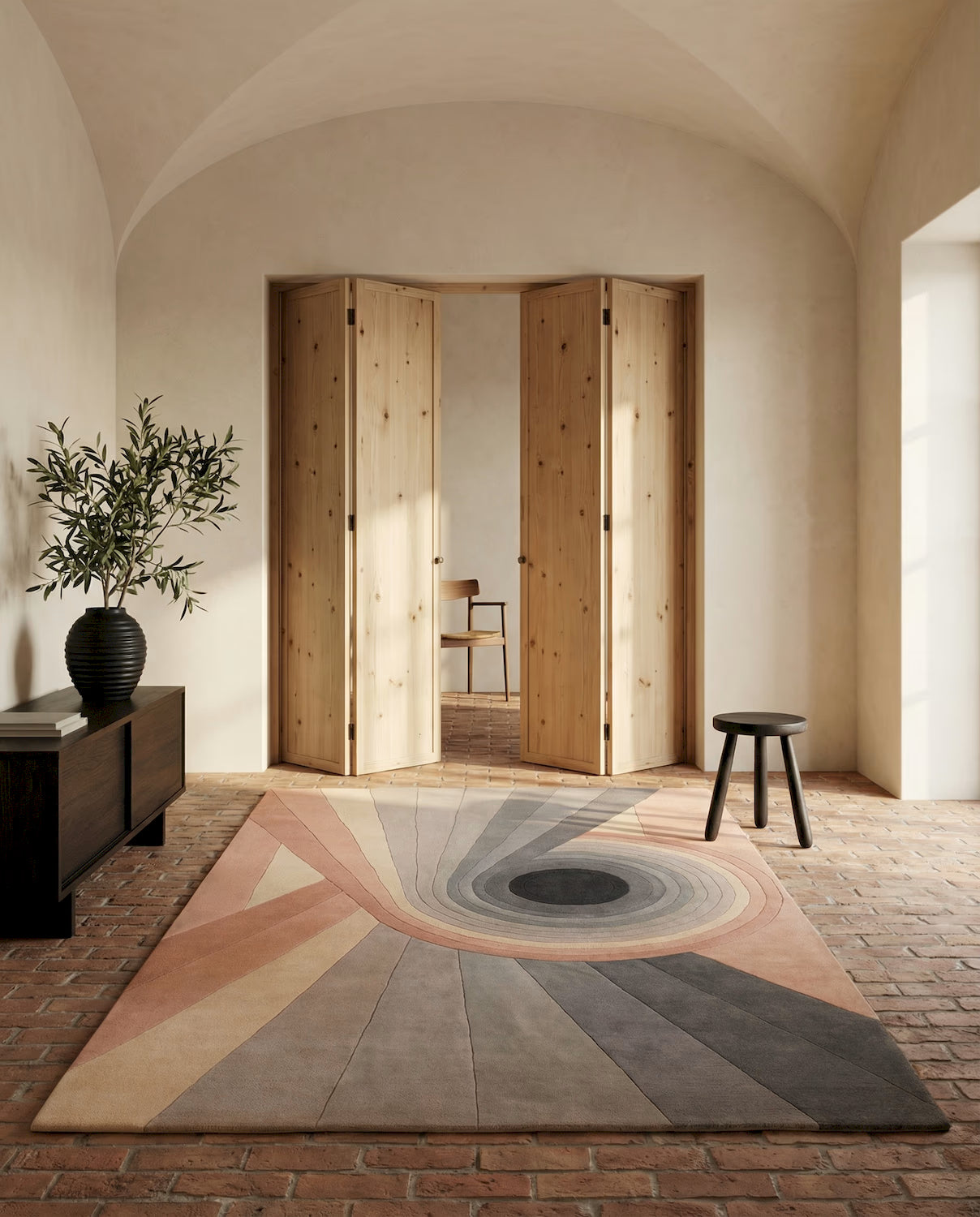 Vortex rug for living room